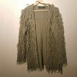 Shaggy textured Cardigan | Evil Twin